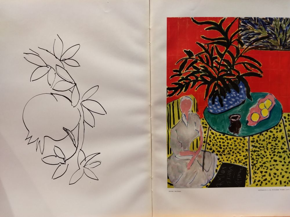 Illustriertes Buch Matisse - Verve 21 22