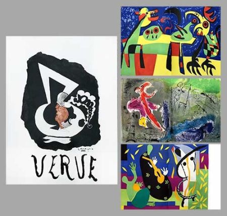 Illustriertes Buch Chagall - Verve 27 28