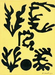 Lithographie Matisse - Verve n° 21-22. VENCE 1944-48. Couverture d'après les papiers découpés de 1948.