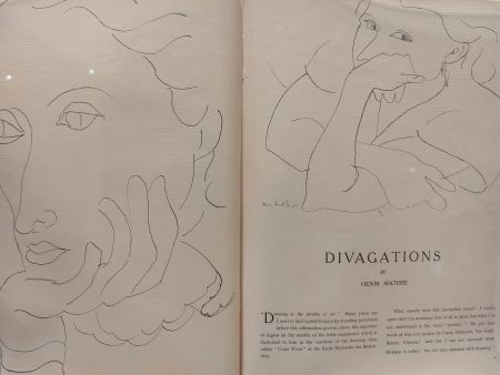 Illustriertes Buch Matisse - Verve no 1
