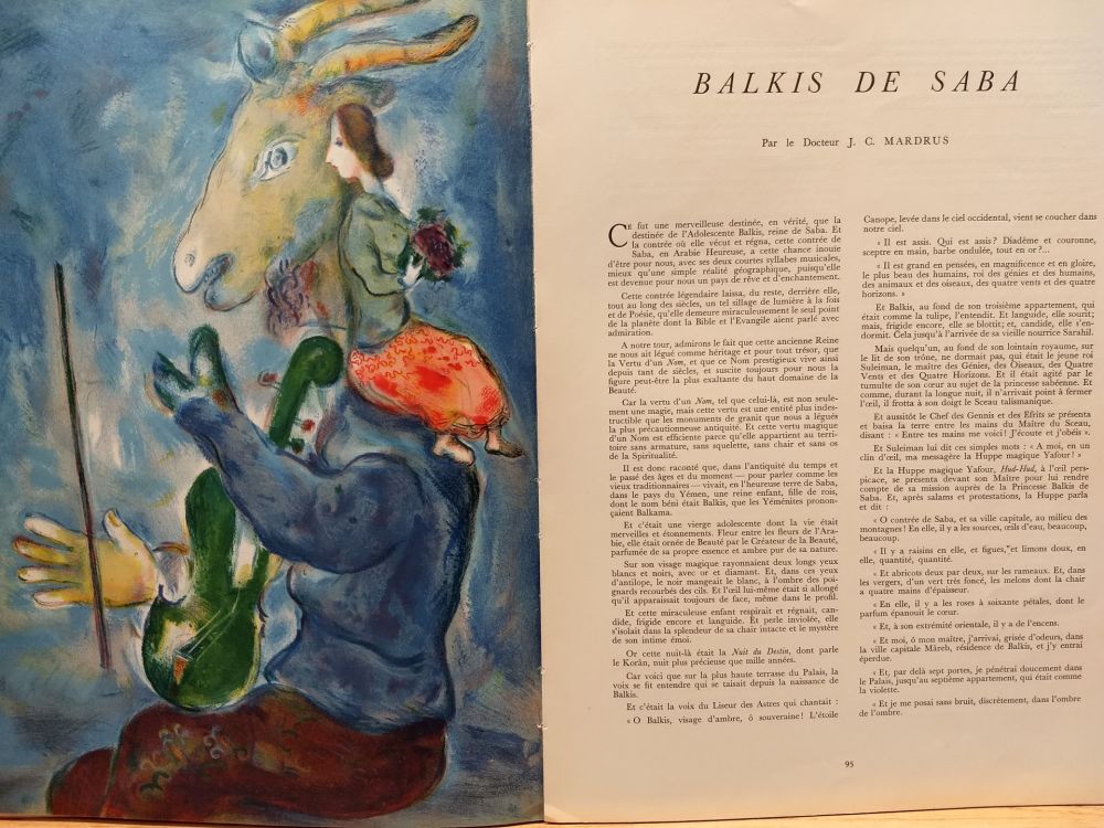 Illustriertes Buch Chagall (After) - Verve no 3