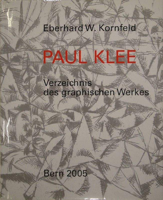 Illustriertes Buch Klee - Verzeichnis des graphischen Werkes von Paul Klee