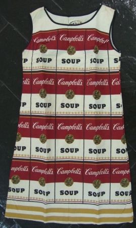 Lithographie Warhol - VESTIDO SOPA CAMPBELL