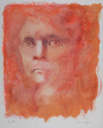 Lithographie Fini - Visage, 1967 - Hand-signed