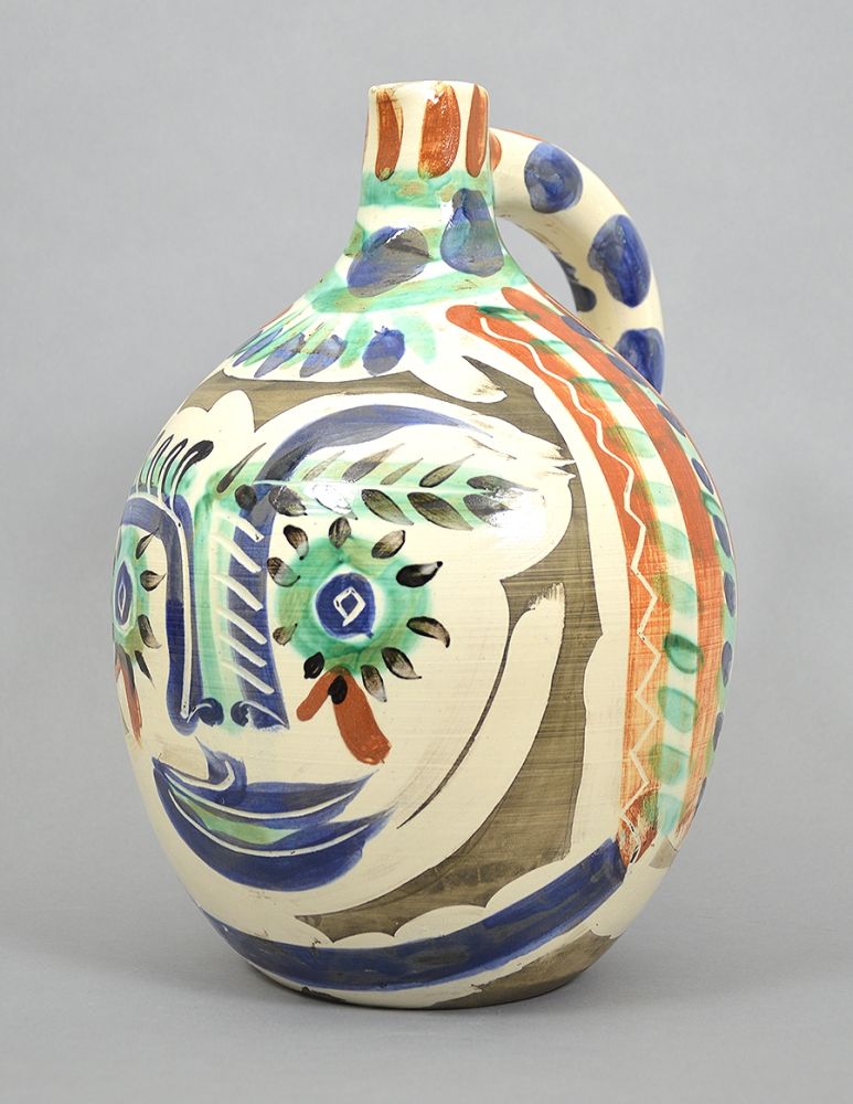 Keramik Picasso - Visage aux yeux rieurs (Laughing Eyed Face), 1969