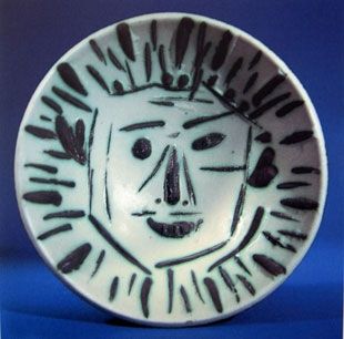 Keramik Picasso - Visage de face