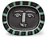 Keramik Picasso - Visage Gris