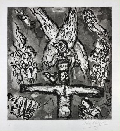 Radierung Und Aquatinta Chagall - Vision d’Apocalypse