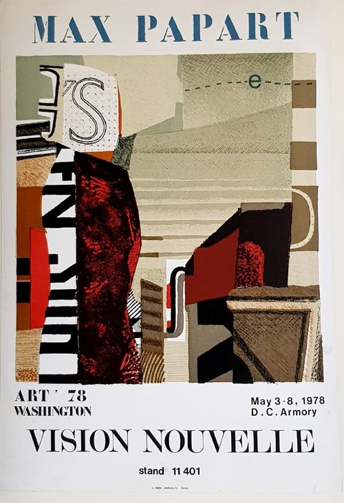 Lithographie Papart - Vision Nouvelle  Art 78 Washington