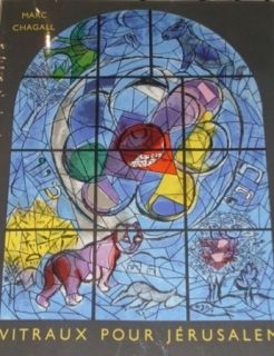 Illustriertes Buch Chagall - Vitraux de Jerusalem