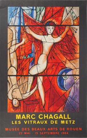 Illustriertes Buch Chagall - Vitraux de Metz, le songe de Jacob