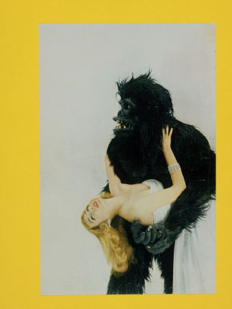 Siebdruck Paolozzi - Vogue Gorilla with Miss Harper from Bunk (unsigned)