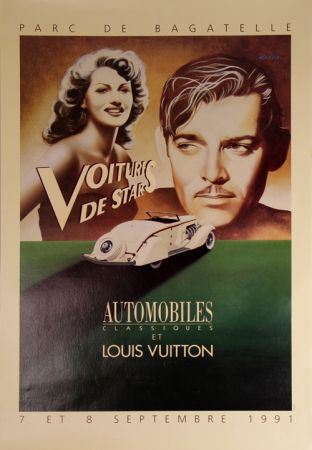 Plakat Razzia - Voitures de Stars Automobile et Louis Vuiton
