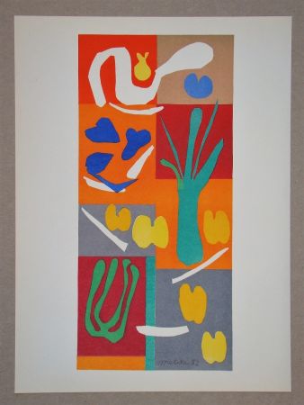 Lithographie Matisse (After) - Végétaux - 1952