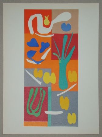 Lithographie Matisse - Végétaux, 1952