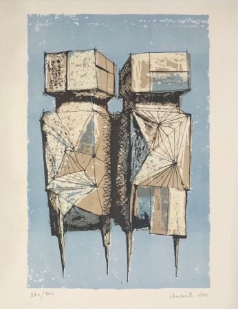 Lithographie Chadwick - Watchers 