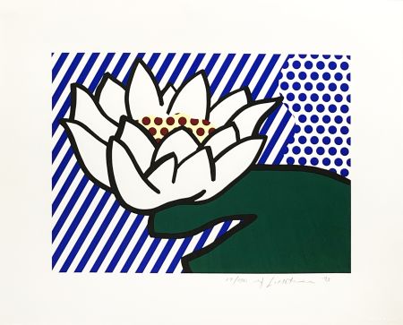 Siebdruck Lichtenstein - Water Lily