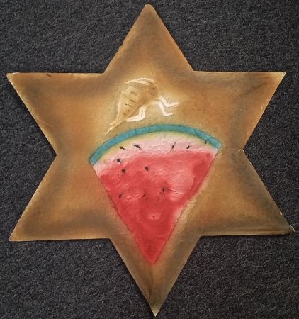 Siebdruck Toledo - Watermelon star kite