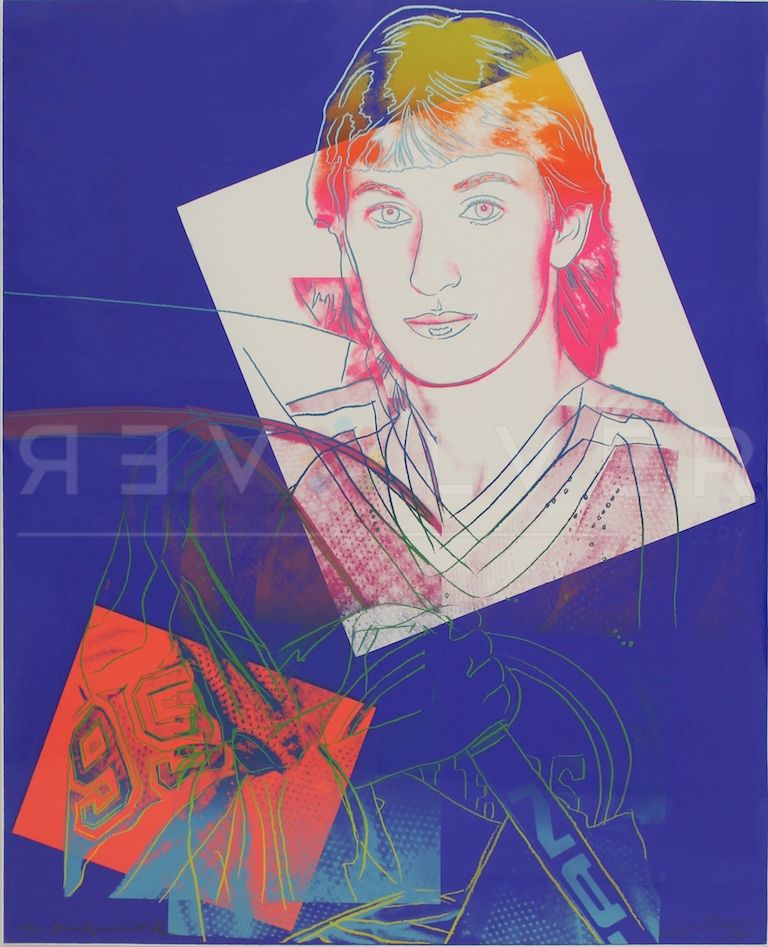 Siebdruck Warhol - Wayne Gretzky (FS II.306)
