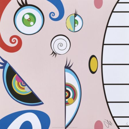 Lithographie Murakami - We Are the Square Jocular Clan