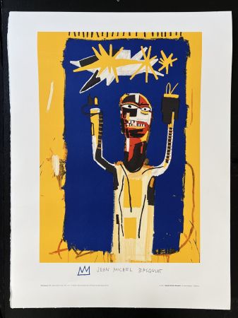 Lithographie Basquiat -  Welcoming Jeers