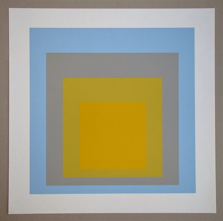 Siebdruck Albers - Wide Light, 1962