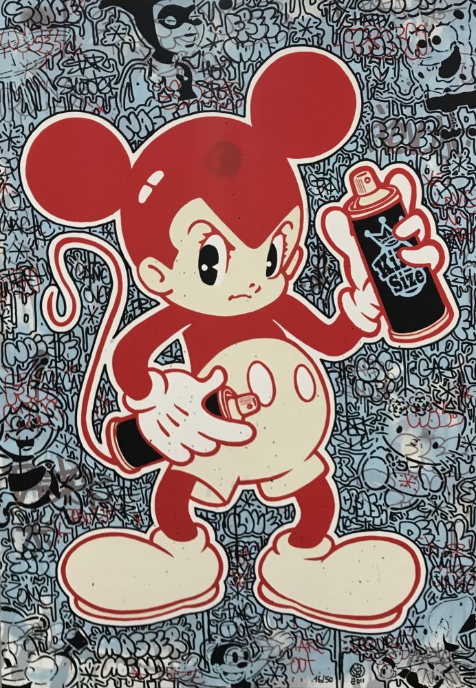 Siebdruck Speedy Graphito - Wild Spray 