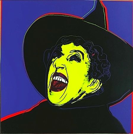 Siebdruck Warhol - Witch, from Myths