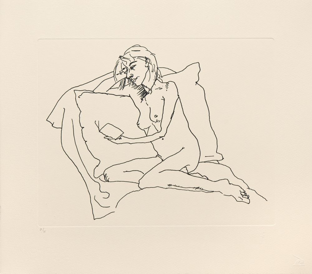 Stich Flanagan - Woman reading