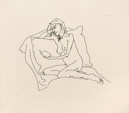 Stich Flanagan - Woman reading