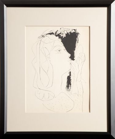 Stich Picasso - Woman With Mirror