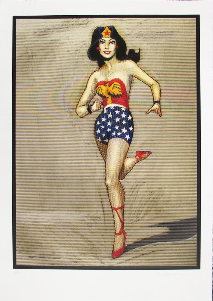 Holzschnitt Ramos - Wonder Woman