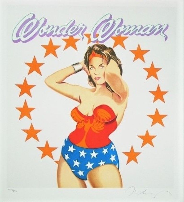 Lithographie Ramos - Wonder Woman