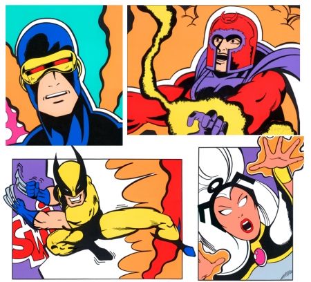 Siebdruck Crash - X-Men Portfolio-