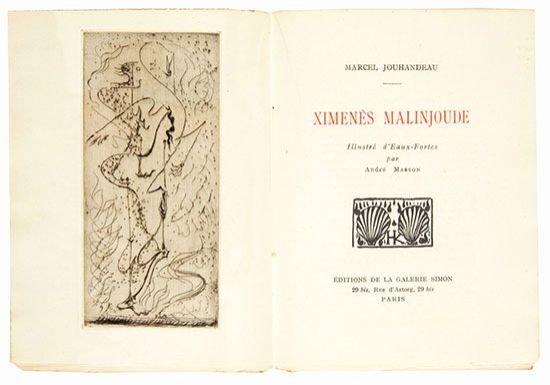 Illustriertes Buch Masson - Ximenes Malinjoude