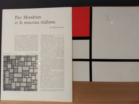 Illustriertes Buch Mondrian - Xxe No 9