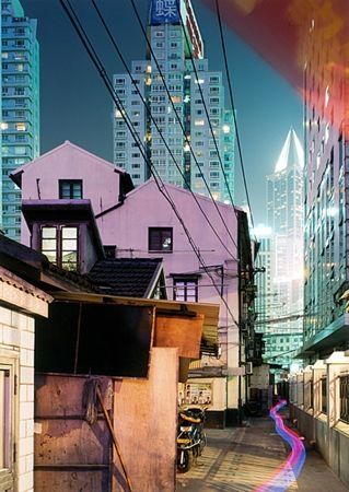 Siebdruck Zielske - Yan ‘an Donglu, Shanghai