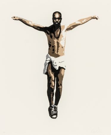 Siebdruck Plastic - Yeezus (Kanye West)