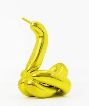 Keine Technische Koons - Yellow Balloon Swan