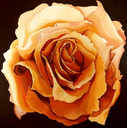 Siebdruck Nesbitt - Yellow Rose