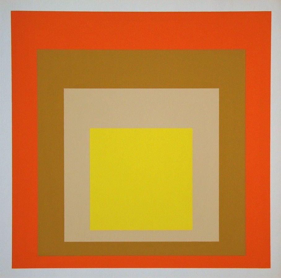 Siebdruck Albers - Yes Sir, 1955