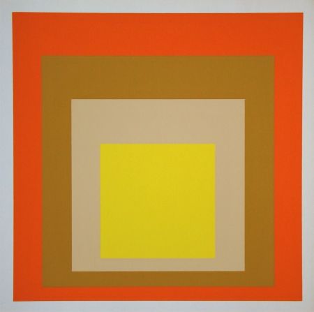 Siebdruck Albers - Yes Sir, 1955