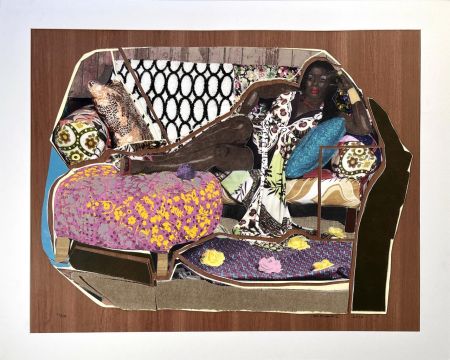 Siebdruck Mickalene - You're Gonna Give Me the Love I Need