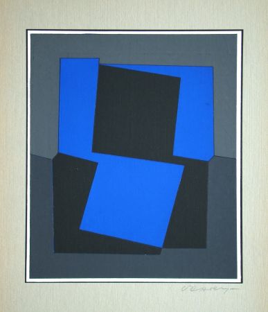 Siebdruck Vasarely - Zara I.