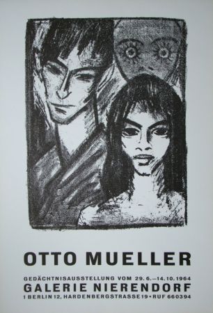 Plakat Mueller - Zigeunerpaar