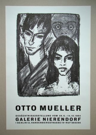 Plakat Mueller - Zigeunerpaar