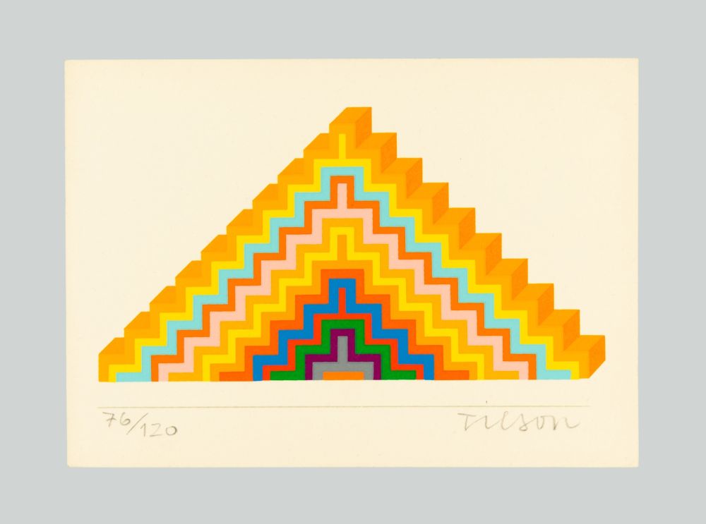 Siebdruck Tilson - Ziggurath