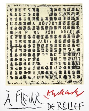 Illustriertes Buch Alechinsky - À fleur de relief