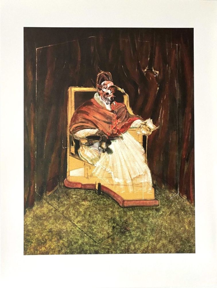 Plakat Bacon - Étude pour un Portrait du Pape Innocent X d'après Velasquez