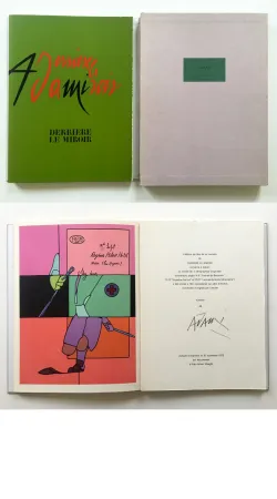 Illustriertes Buch Adami - ADAMI. Derrière le Miroir n° 206. Nov. 1973. TIRAGE DE LUXE SIGNÉ.